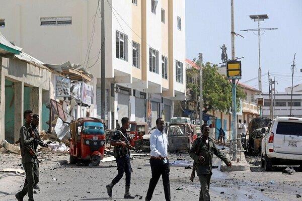 عملیات انتحاری در پایتخت سومالی، 14 نفر کشته و زخمی شدند عملیات انتحاری در پایتخت سومالی، 14 نفر کشته و زخمی شدند