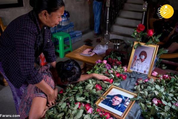 (تصاویر) ادامه سرکوب و کشتار معترضان به کودتا در میانمار
