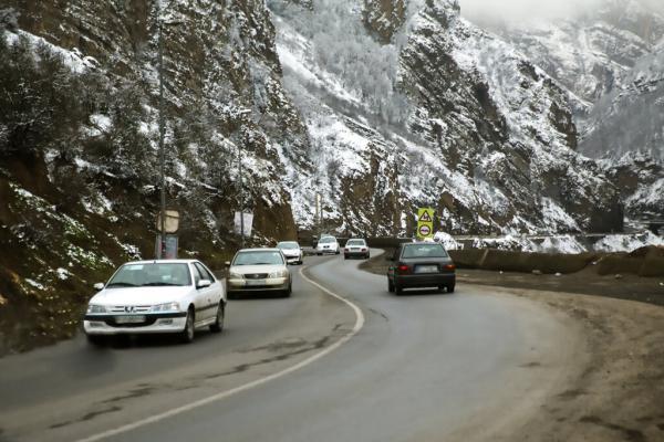احتیاط کنید؛ بارش برف و باران در جاده های 12 استان ، آخرین شرایط ترافیکی جاده های کشور